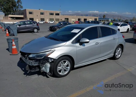 2017 Chevrolet Cruze Lt Auto из США, поврежденный, VIN 3G1BE6SM2HS598246
